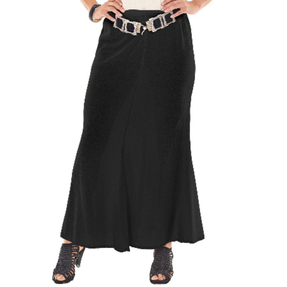 Oh My Gauze! Mermaid Flared Maxi Skirt S lagenlook